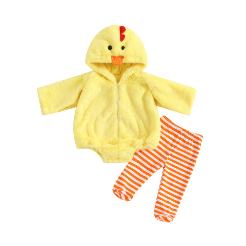 (2-3 Years, Yellow) Completo autunnale per 2 pezzi.