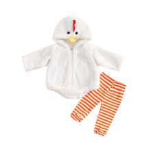 (2-3 Years, White) Completo autunnale per 2 pezzi.