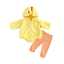 (0-6 Months, Yellow) Completo autunnale per 2 pezzi.