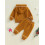 (18-24 Months, Khaki) Conjunto de Natal para Bebê: Moletom com Capuz e Calça Elástica - Roupa de Outono 6