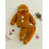 (18-24 Months, Khaki) Conjunto de Natal para Bebê: Moletom com Capuz e Calça Elástica - Roupa de Outono 13