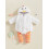 (0-6 Months, White) Completo autunnale per 2 pezzi. 12