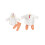 (0-6 Months, White) Completo autunnale per 2 pezzi. 4