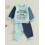 (5-6 Years, Sky Blue) Σετ 2 τεμαχίων φθινοπωρινό φόρμα 5