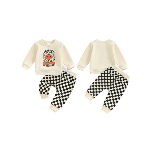 (6-12 Months, Apricot) Σετ 2 τεμαχίων για Halloween. 1