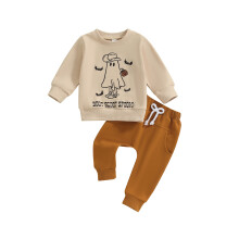 (0-6 Months, Beige) Strój na Halloween 2-częściowy zestaw.