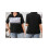 (XL, Black) Γυναικείο Plus Size Ριχτό Μπλούζα 2