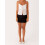 (S, White) Débardeur d'été femme, ouverture devant. 4
