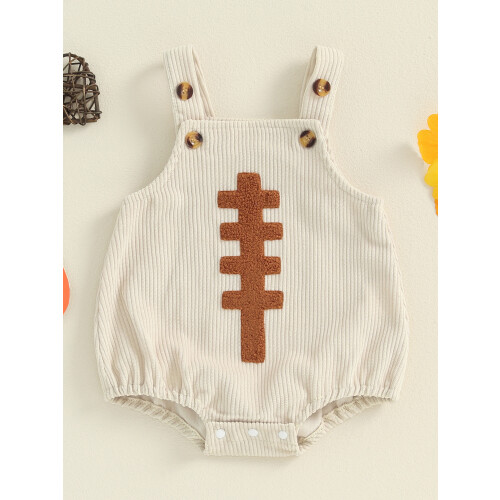 (3-6 Months, Apricot) Βρεφικές Φόρμες Αμάνικες για Καλοκαίρι-Φθινόπωρο 1