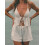 (L, White) Conjunto feminino de uso casual. 5