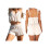 (L, White) Conjunto feminino de uso casual. 2