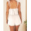 (M, White) Conjunto feminino de uso casual. 7