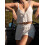 (L, White) Conjunto feminino de uso casual. 7