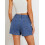 (L, Blue) Jupe en jean les sorties. 7