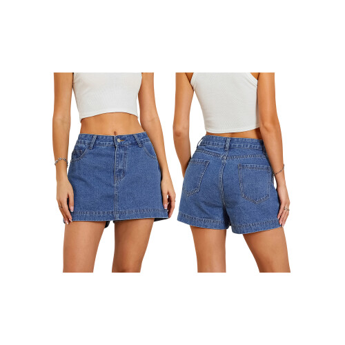 (M, Blue) Jupe en jean les sorties. 1