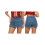 (M, Blue) Jupe en jean les sorties. 7