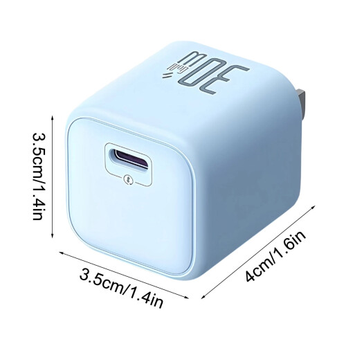 Γρήγορος φορτιστής PD 30W, φορτιστής USB-C με βύσμα τοίχου για γρήγορη φόρτιση 2