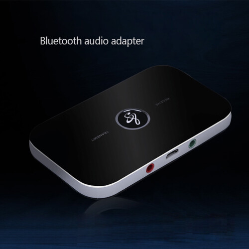 Ασύρματος στερεοφωνικός δέκτης Bluetooth 2 σε 1, 5,12x2,76x1,38 ίντσες, 0,23 λίβρες 1