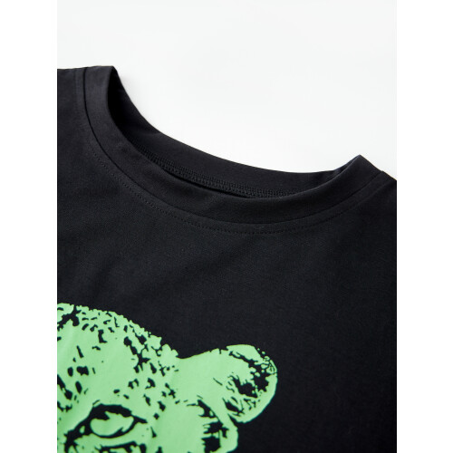 (S, Black) Cămașă casual maternitate pentru gravide. 2