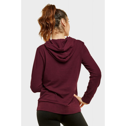 Women's Lightweight Cotton Long Sleeve Pullover Thin Hoodie Jacket 2