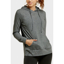 Women's Lightweight Cotton Long Sleeve Pullover Thin Hoodie Jacket
