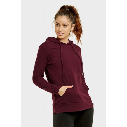 Women's Lightweight Cotton Long Sleeve Pullover Thin Hoodie Jacket 1