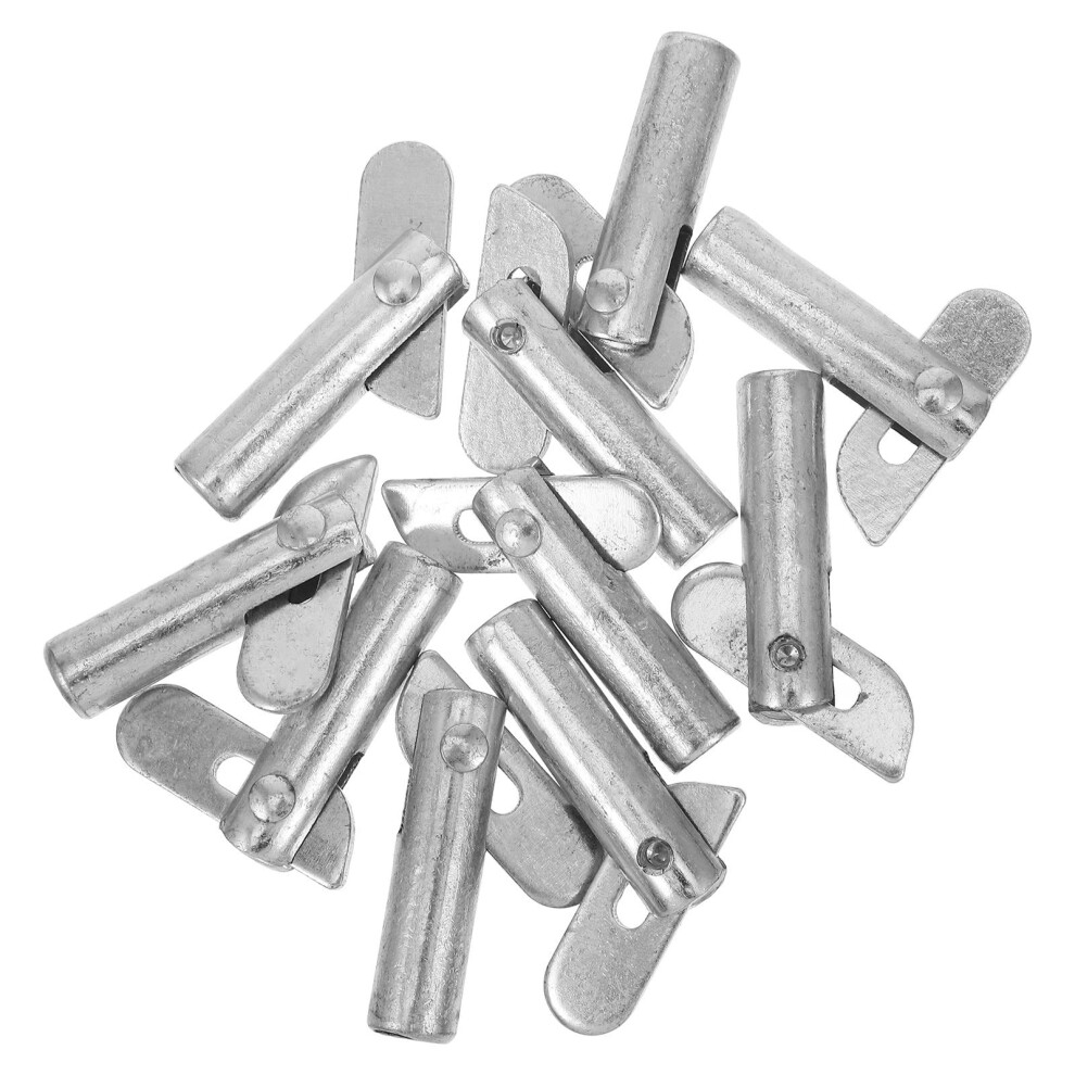 10Pcs Detachable Scaffolding Locking Pins, Galvanized Steel Shelf Brackets & Guardrail System Accessories, Compatible With Standard Scaffolding 9180479038573
