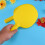 Raquete de Tênis Infantil Azul Plástico (1 Par) 10,0 x 5,9 x 0,2 polegadas 8