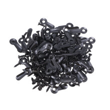 Kit de suspension pour cadres photo OUNONAÂ : boutons-pression, vis et clips de fixation noirs