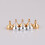 Worgeous 12Pcs Tiny Funnels for Tiny Bottles Silver Metal Refill Tool Funnel 6