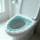 Akryl toiletpude 42x37cm vaskbar 4