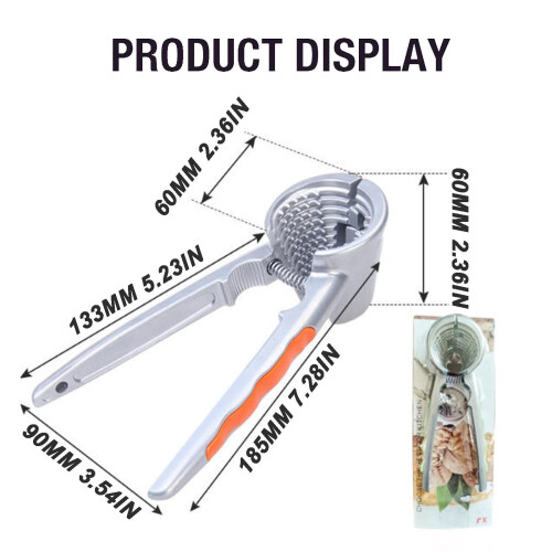 Heavy Duty Nut Crackers for All Nuts Walnut Cracker for Pecans Hazelnut Walnuts Plier Opener Kitchen Tool with Non-Slip 2