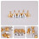 Worgeous 12Pcs Tiny Funnels for Tiny Bottles Silver Metal Refill Tool Funnel 8