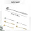 Dinnerware Sets,6PCS Spoon Long Handle Texture Stainless Mixing Coffee Spoon For Home 4