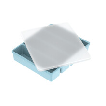 Set van 2 siliconen vriesbakjes met deksels, lekvrije bakjes van 240 ml voor soep/bouillon/saus – BPA-vrij, voor maaltijdvoorbereiding en restjes