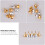 Worgeous 12Pcs Tiny Funnels for Tiny Bottles Silver Metal Refill Tool Funnel 7