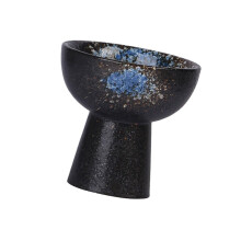 Ceramic Ice Cream Bowl Elegant Japanese Style Footed Dessert Cup Durable Base for Home and Restaurant