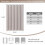 Boho Duschdraperi Bomull Linne 72x84 Brun Grå 7