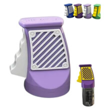 Can Opener for Beverage Cans with Ergonomic NonSlip Grip, Easy Open Soda and Beer Tab Lifter (Light Purple)