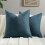 Fodere per cuscini in ciniglia double-face, 66 x 66 cm, set da 2 1
