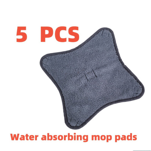 Balai à franges torsadé mains libres style trèfle – Super absorbant