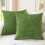 Housses de coussin en chenille 45 x 45 cm (lot de 2) 1