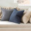 Μαξιλαροθήκες από λινό 18x18 σε χρώμα μπλε indigo 3