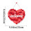 Valentijnshart deurhanger 3