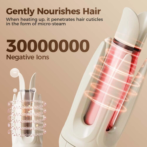 Automatic Curling Iron Rotating Wand Ceramic Negative Ion 2