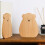 FRCOLOR 2 Pcs Rack Bear Bookends Practical Home Accessory Cute Office 1