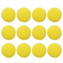12 Pcs Curling Ball Sponge Rollers Hair Curler Curlers Yellow