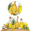 Fade Resistant Lemon Honeys Shelf Pattern PVC Sticker Crafting 4