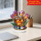 Impression 2D de figurine de fleur en cristal d'ornement-style C 2