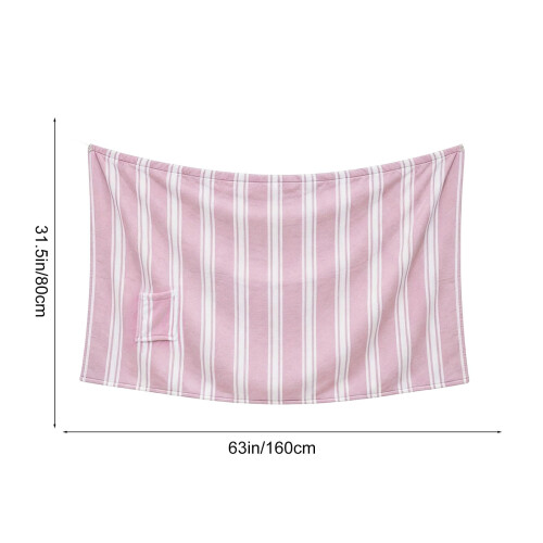 Πετσέτα μπάνιου Coral Velvet Plus Size 80x160cm 2
